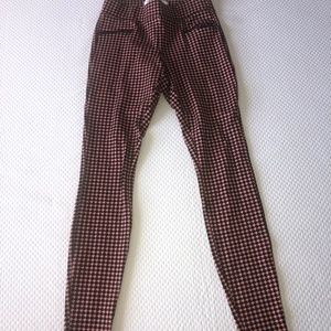 Pink Houndstooth Stevie Pants